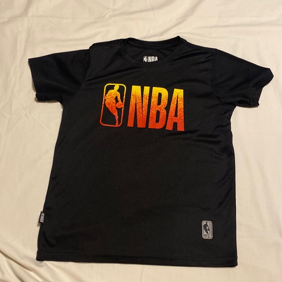 NBA KIDS JERSEY SIZE M (10-12) COLOR BLACK ORANGE LOGO - Picture 1 of 7